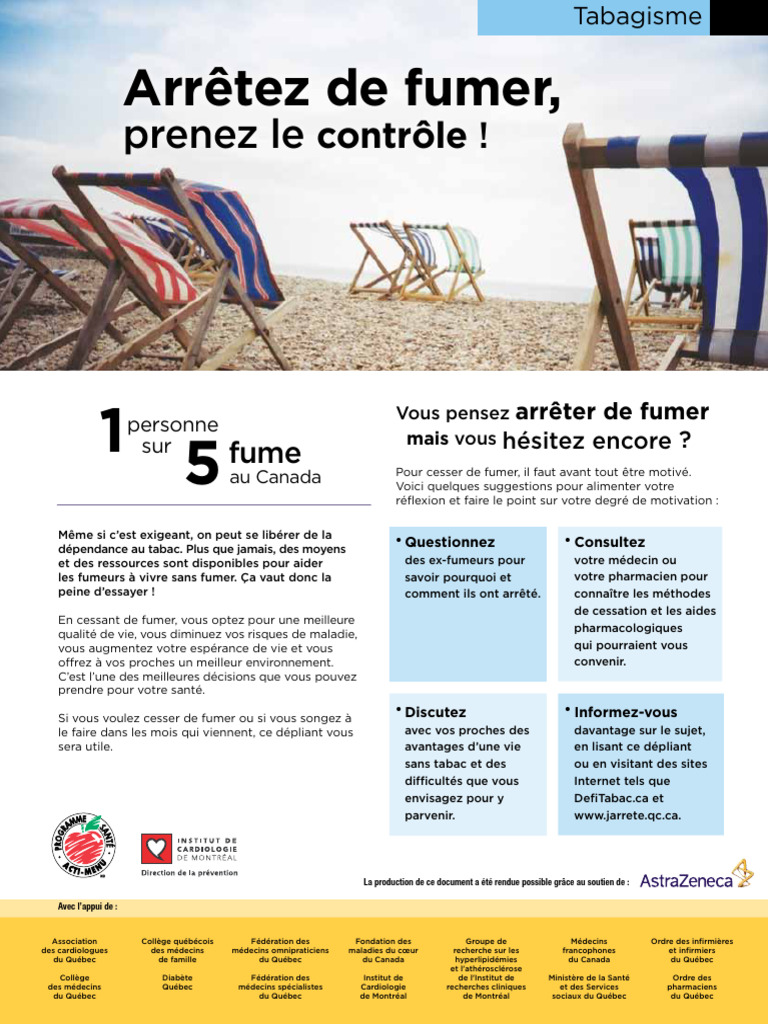 Cesser de fumer : Guide pratique et motivant | PDF | Cancer | Cigarette