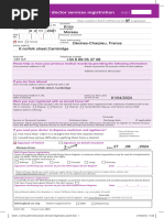 Change of GP Request Form | PDF | Health Care | Social Programs