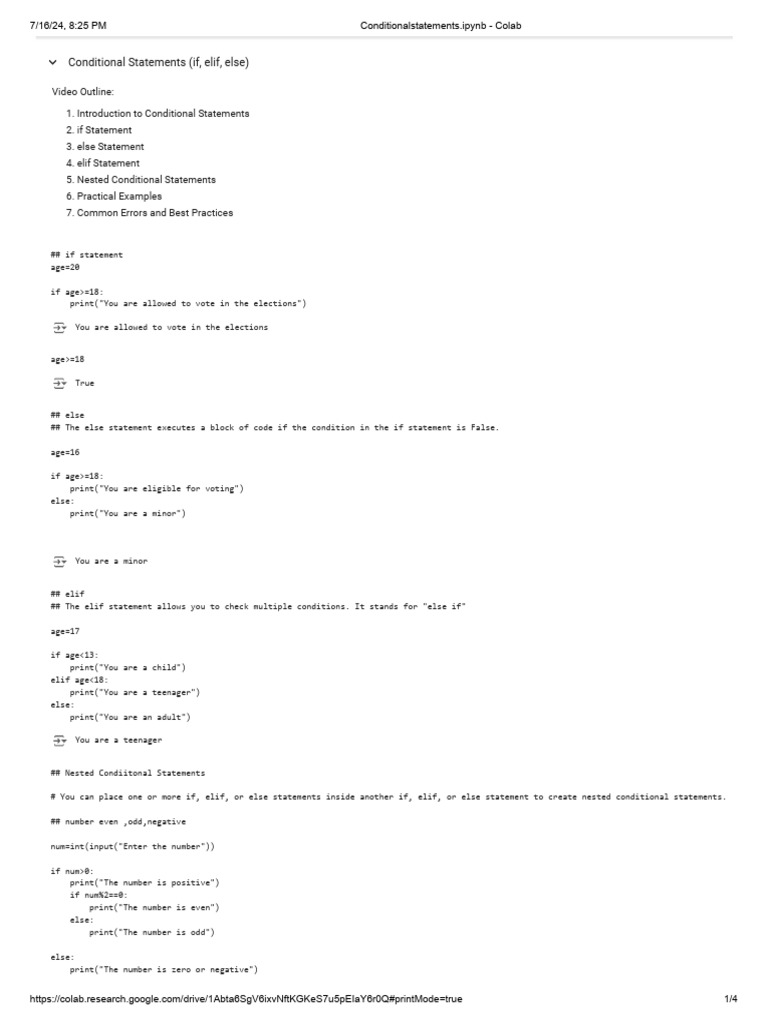 Mastering Conditional Statements in Python | PDF | User (Computing) | Login