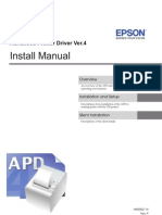 Install Manual: Advanced Printer Driver Ver.4