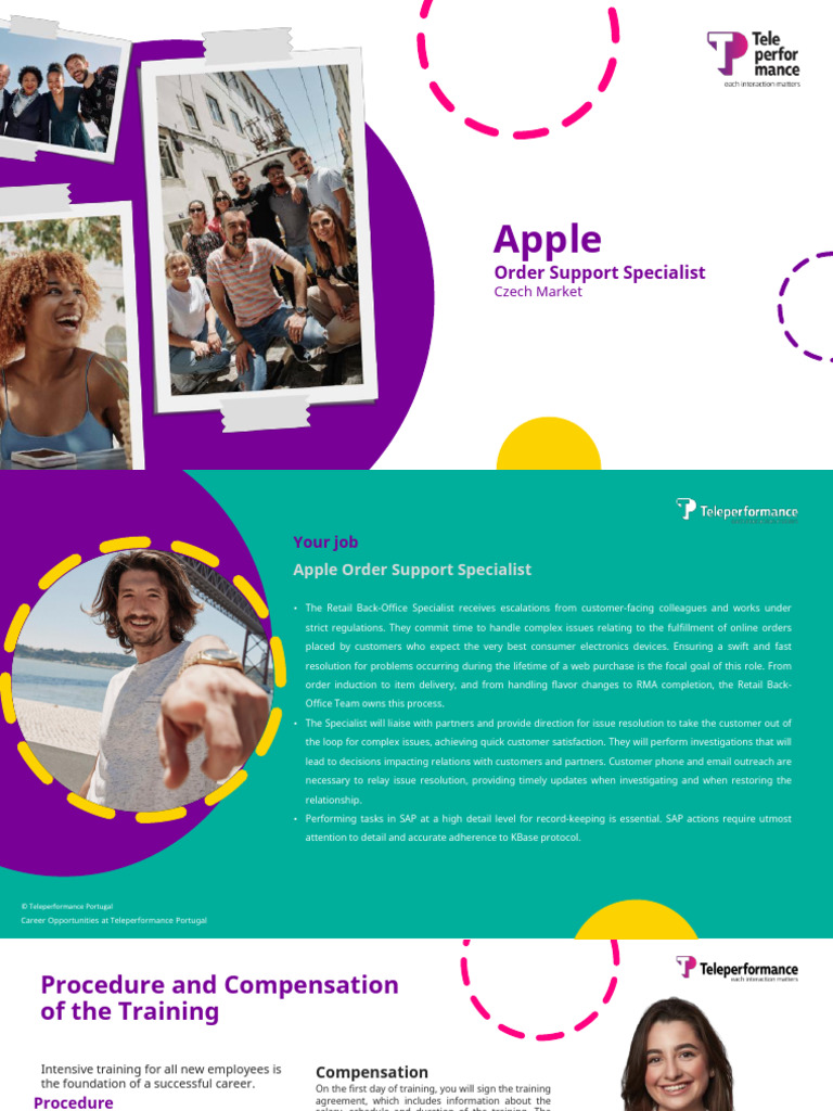 2024 - ProjectFile - Apple - Order Support Specialist CZ+UK | PDF ...
