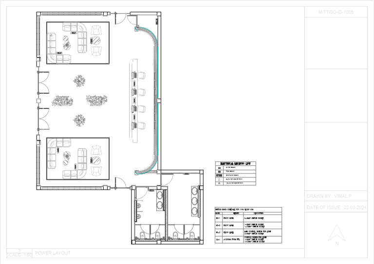 Power Layout Plan for Architecture | PDF