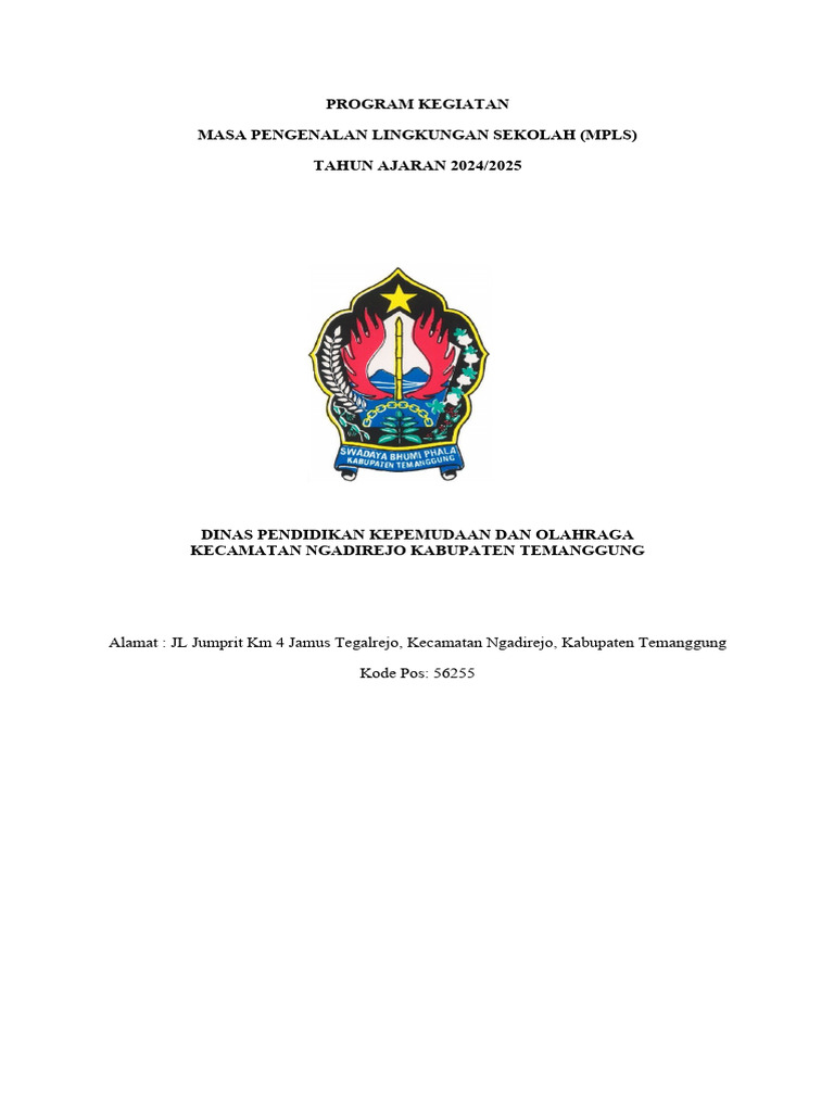 MPLS 2024/2025: Panduan dan Aturan Siswa Baru | PDF | Kesehatan Holistik