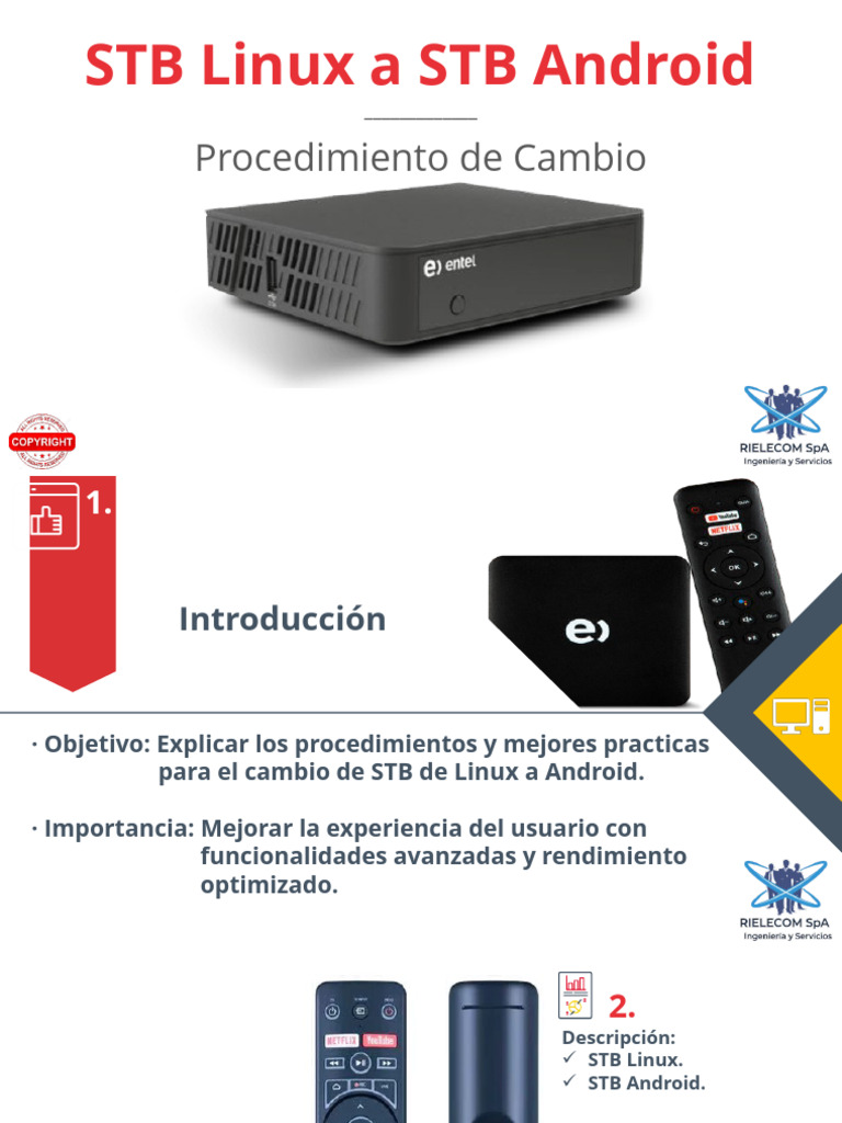 Cambio de STB Linux a Android | PDF | Aplicación movil | Android ...