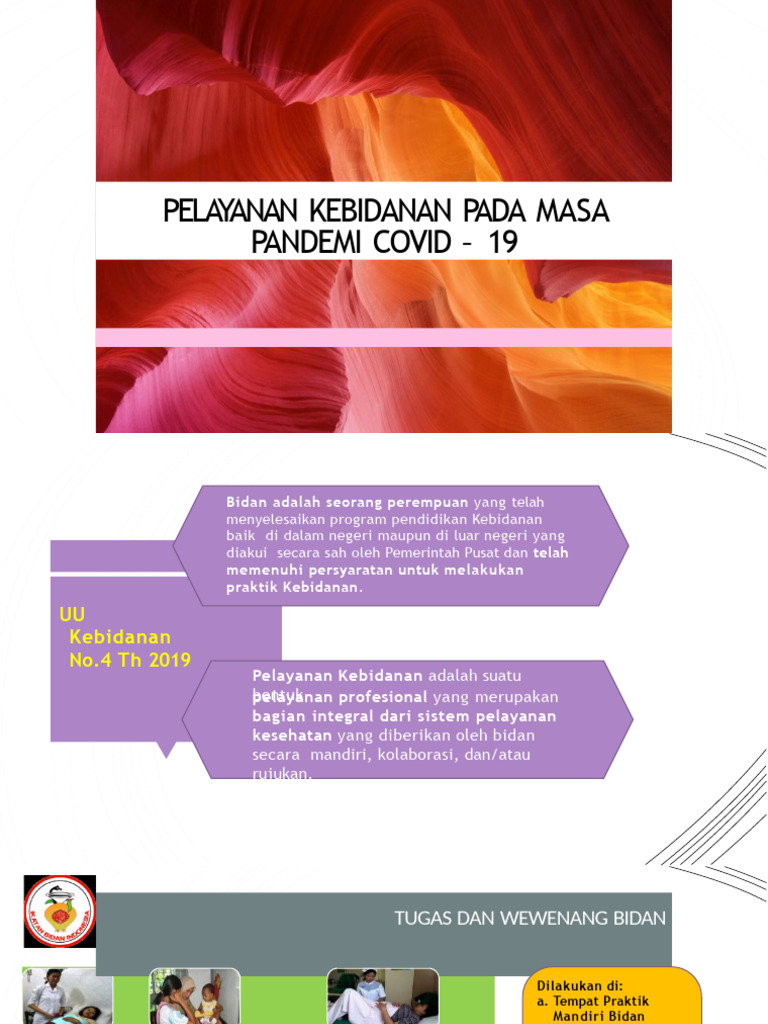 Pelayanan kebidanan pada masa pandemi covid 19 era new normal pdf