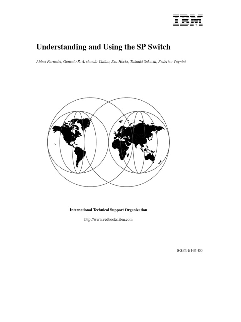 Understanding and using the sp switch pdf network switch computer