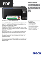 Epson L3210 Datasheet | PDF | Printer (Computing) | Image Scanner