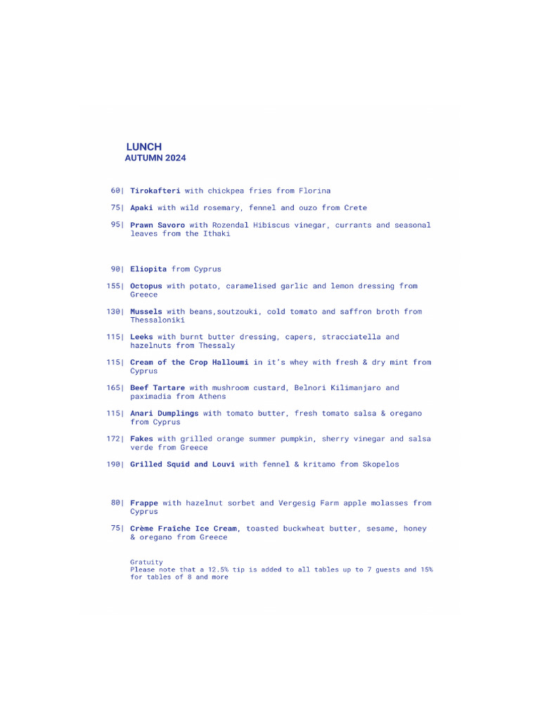 Lunch V2 | PDF