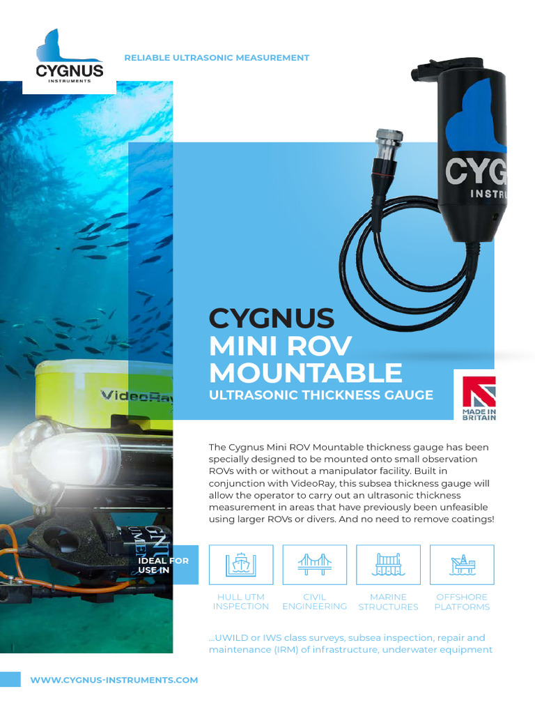 Cygnus Mini ROV | PDF