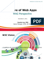 (HTML5) - Opentrack I - 1 - 김유신 - Future of Web Apps WAC Perspective