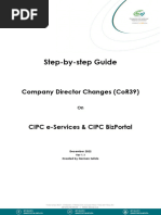 Guide to CIPC Director Changes | PDF | Information Technology | Computing