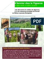 Flyer apéritif vigneron