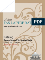 Katalog Tas Laptop Batik 1