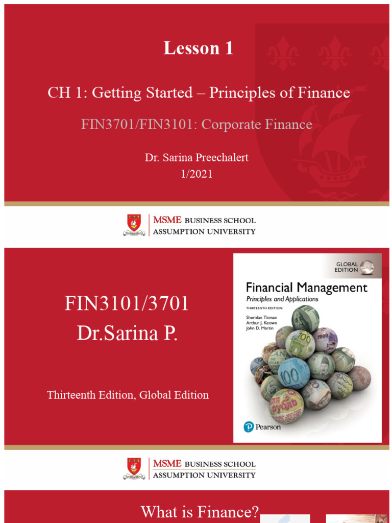 Principles of Corporate Finance Overview | PDF | Investing | Corporations