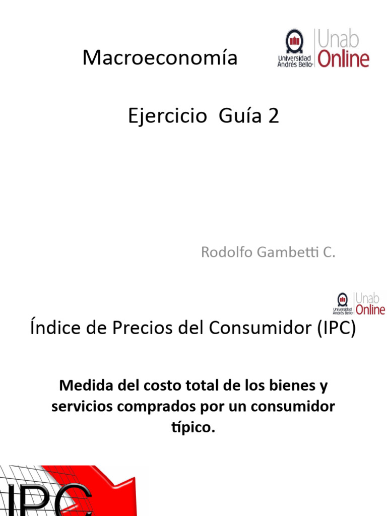 Ejercicio Guía 2 Macro | PDF | Índice de precios al consumidor | Inflación
