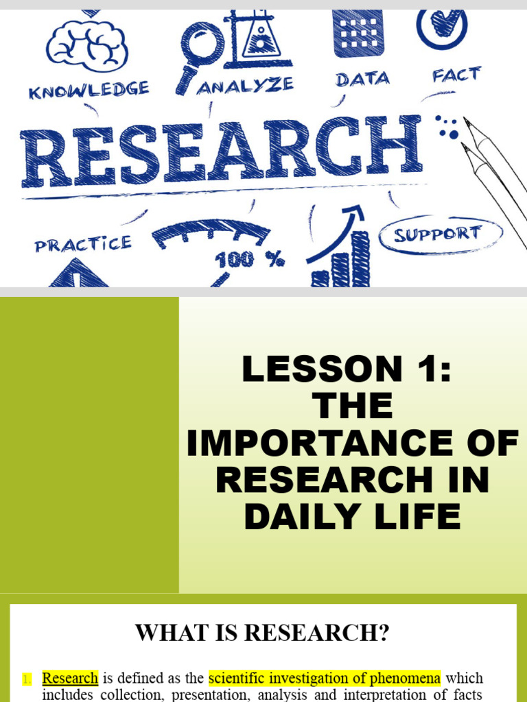 PRACTICAL RESEARCH 1 Final | PDF | Methodology | Scientific Method