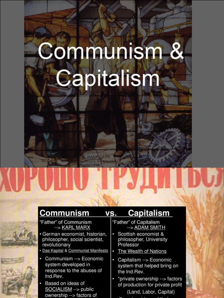 Communism Capitalism | PDF | Capitalism | Communism