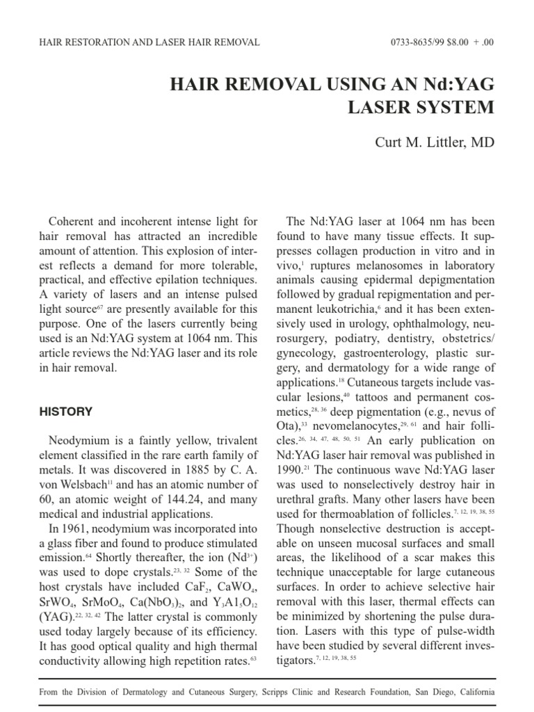 Laser Hair Removal | PDF | Laser | Hair