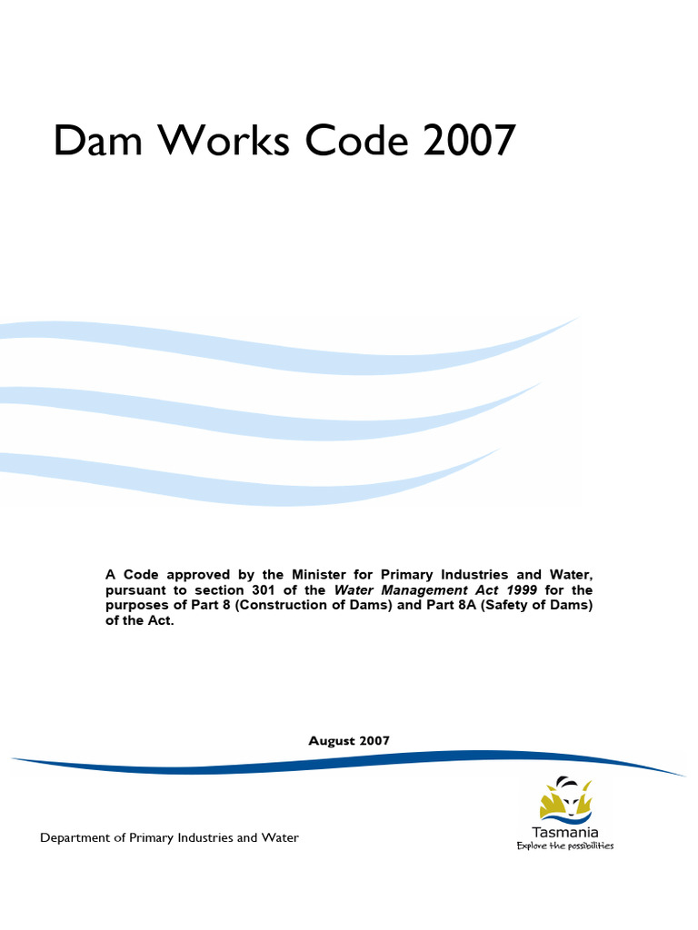 Tasmanian Dam Works Code Overview | PDF | Dam | Forests