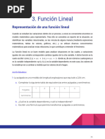 3 Funcion Lineal