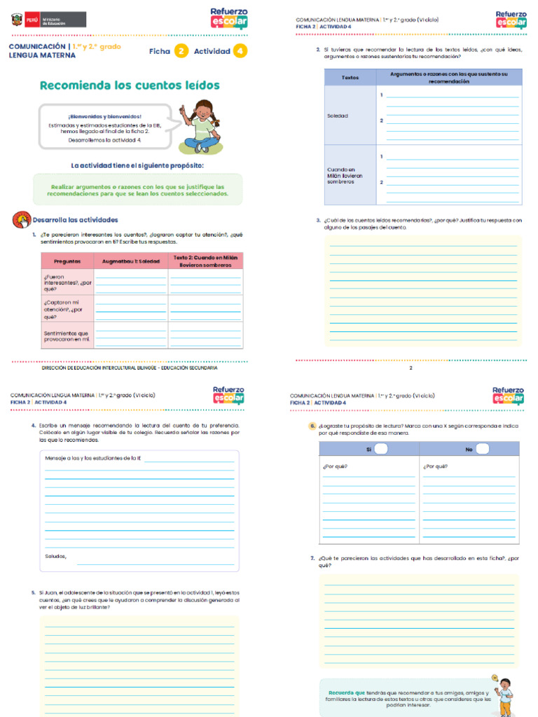 Ficha 2 - Actividad 4 | PDF