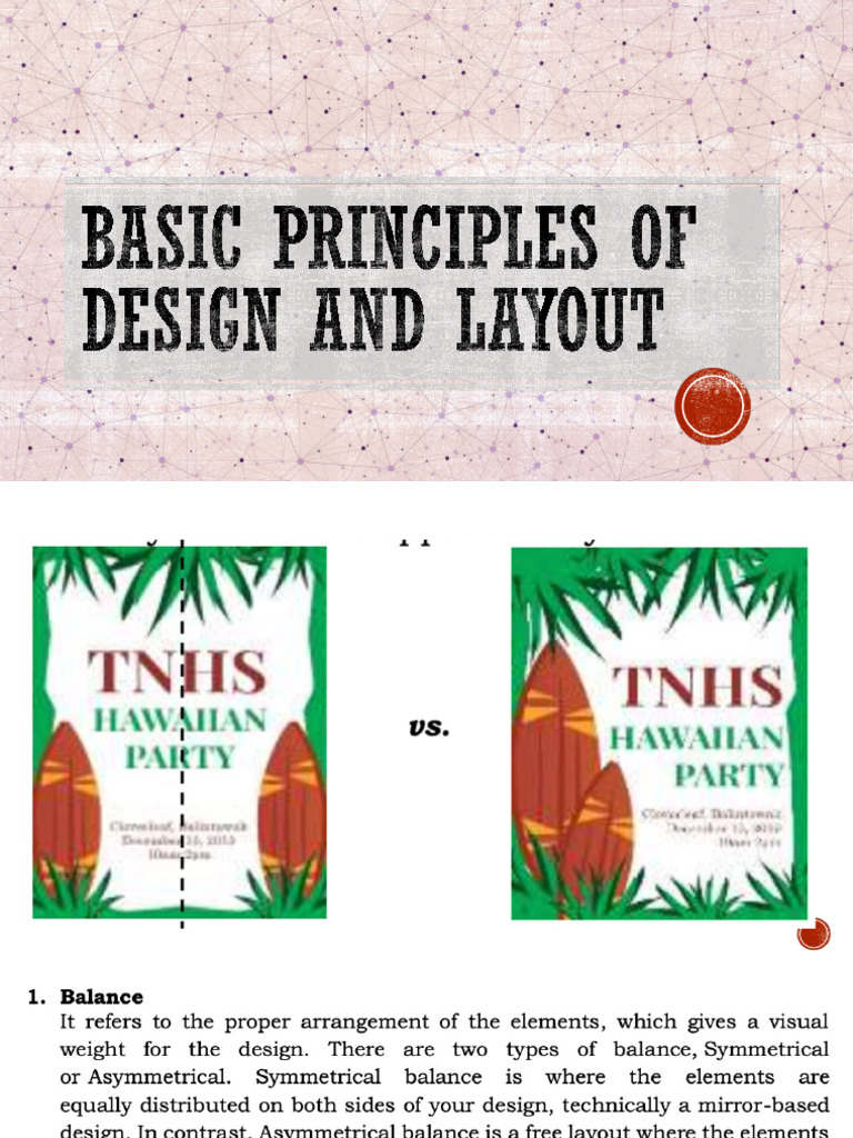Basic Principles of Design and Layout | PDF