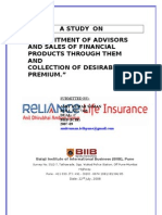 9197492 Life Insurance Project on Sales
