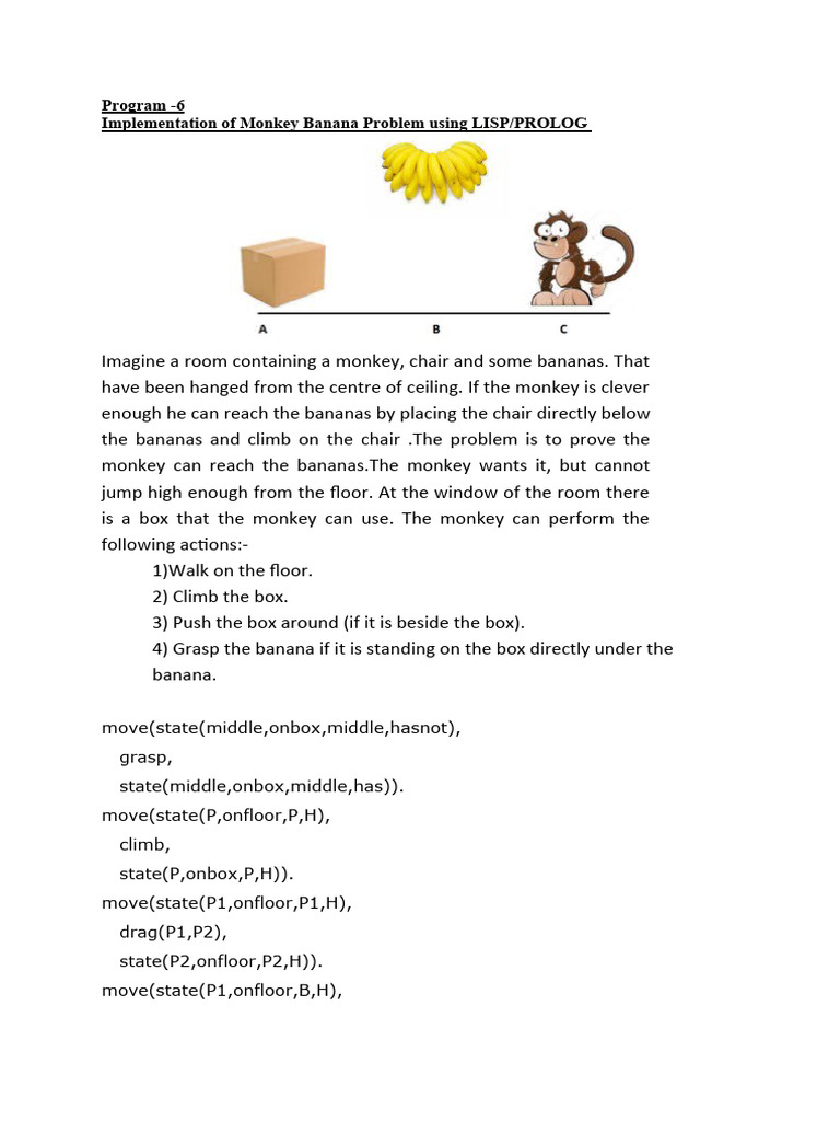 6 Monkey Banana Problem | PDF | Language Arts & Discipline | Foreign ...