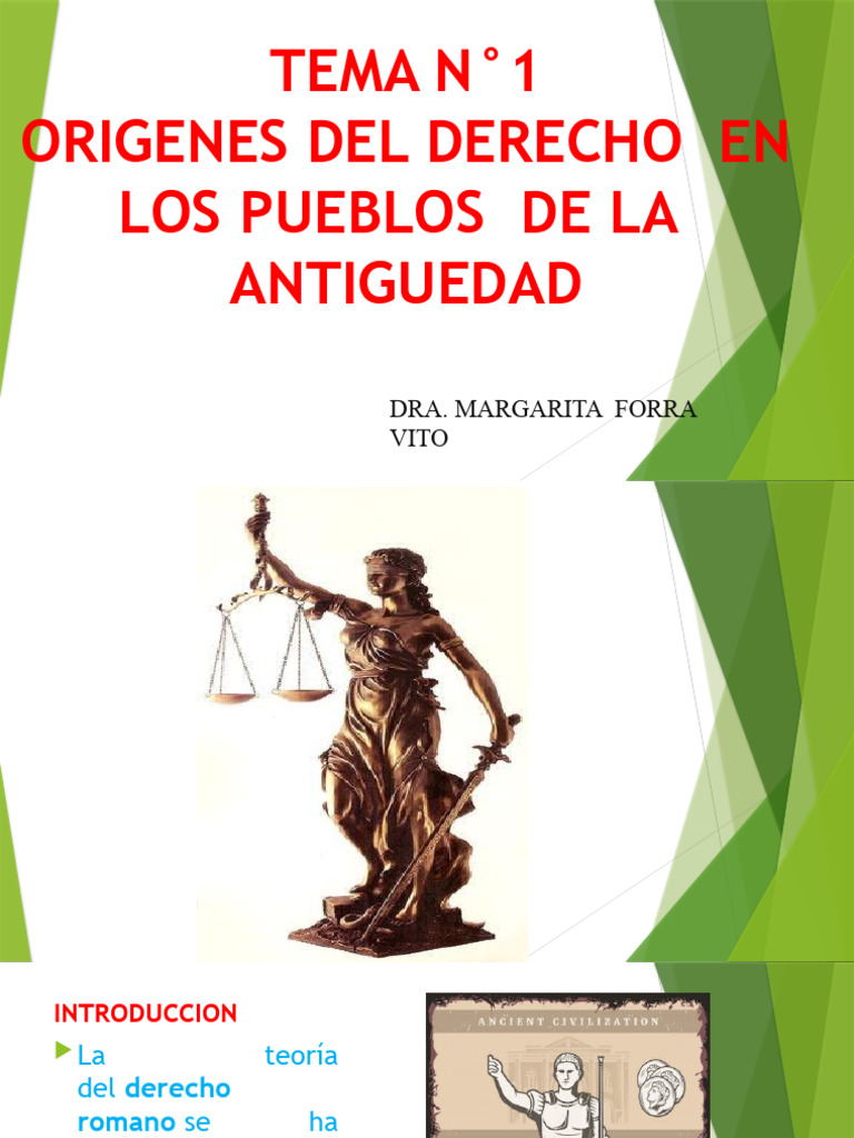 Orígenes del Derecho Romano | PDF | La Ley natural | Justicia