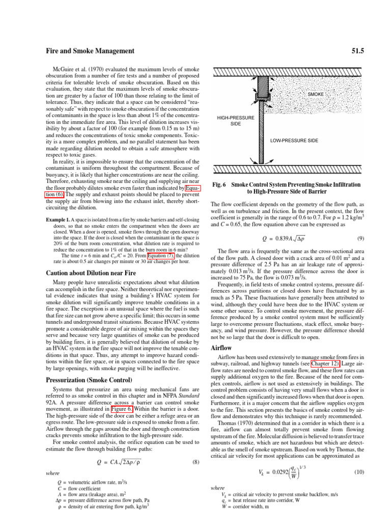 Smoke Management System Design Guidelines | PDF | Smoke | Tunnel