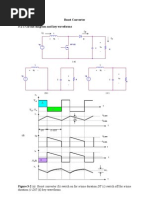 Boost Converter 3-2-1 Circuit Diagram and Key Waveforms