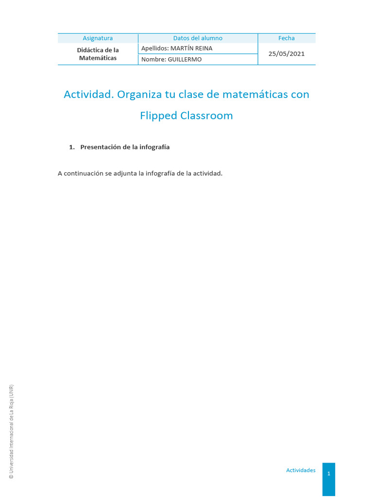 Flipped Classroom | PDF | Trigonometría | Cognición