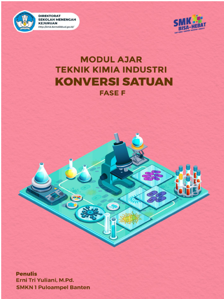 Modul Ajar Teknik Kimia Industri - KONVERSI SATUAN - Fase F | PDF