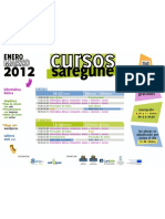 Calendario cursos enero - marzo 2012