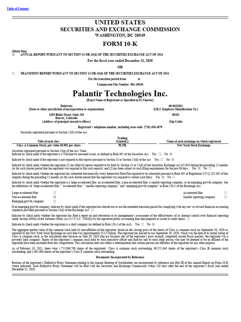 palantir-technologies-inc-united-states-form-10-k-pdf-form-10-k