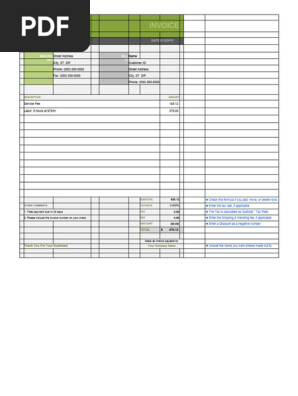 Simple Invoice