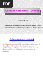 Jarkko Kari - Cellular Automata: Tutorial