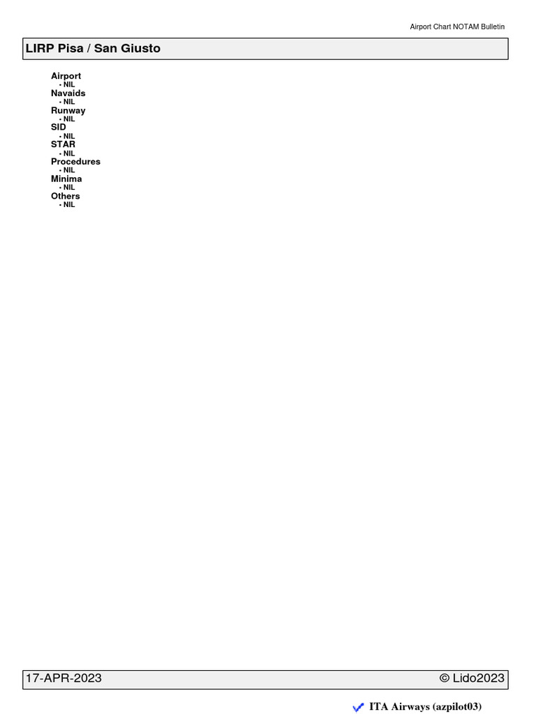 LIRP | PDF | Runway | Airport