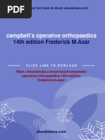 Instant Download campbell's operative orthopaedics 14th