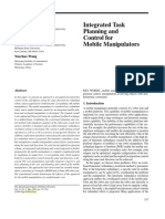 Integrated Task Planning and Control For Mobile Manipulators