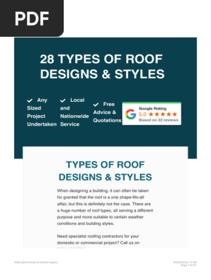 28 Types of Roof Designs & Styles (with Pictures)  JTC Roofing