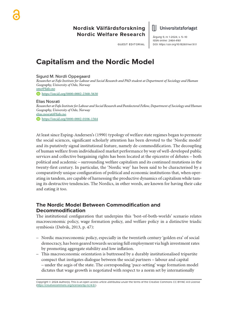 Nordic model vs American capitalism: 5 differences