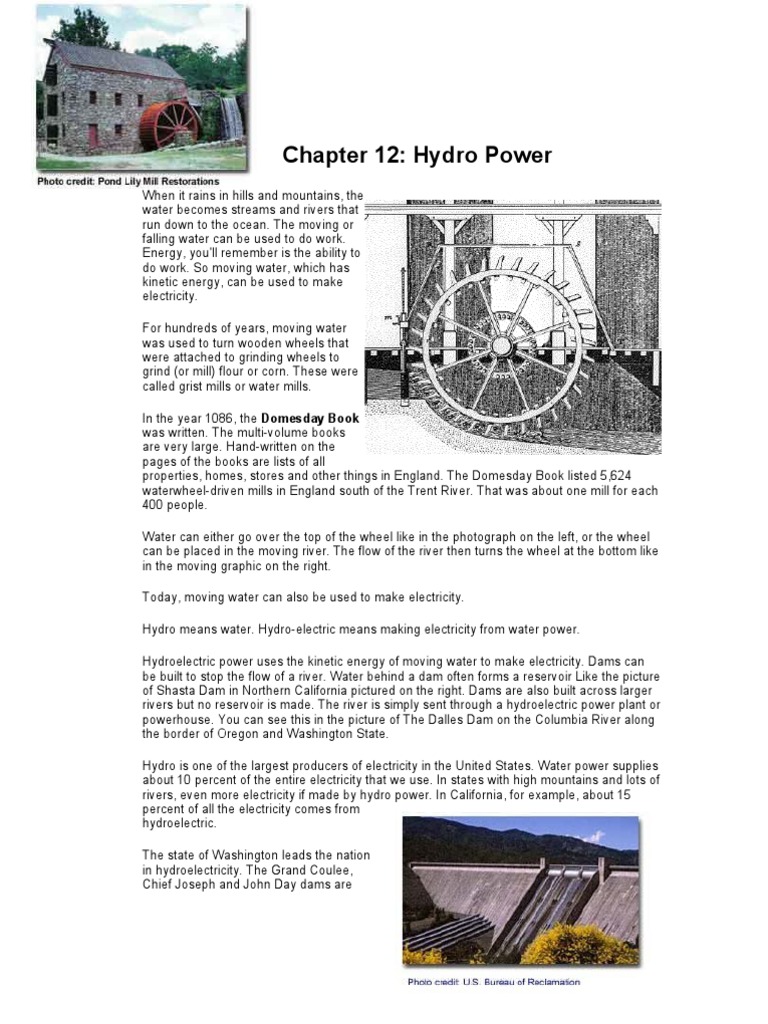 Understanding Hydropower Basics | PDF | Hydroelectricity | Power (Physics)