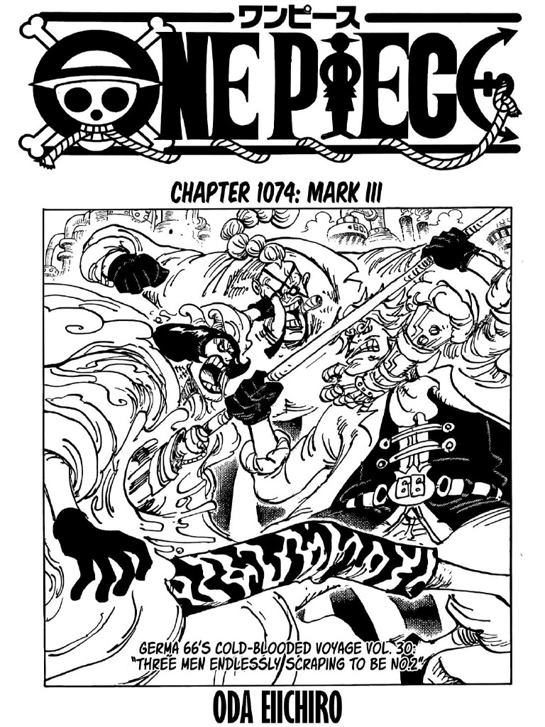 One Piece - CH 1074 | PDF