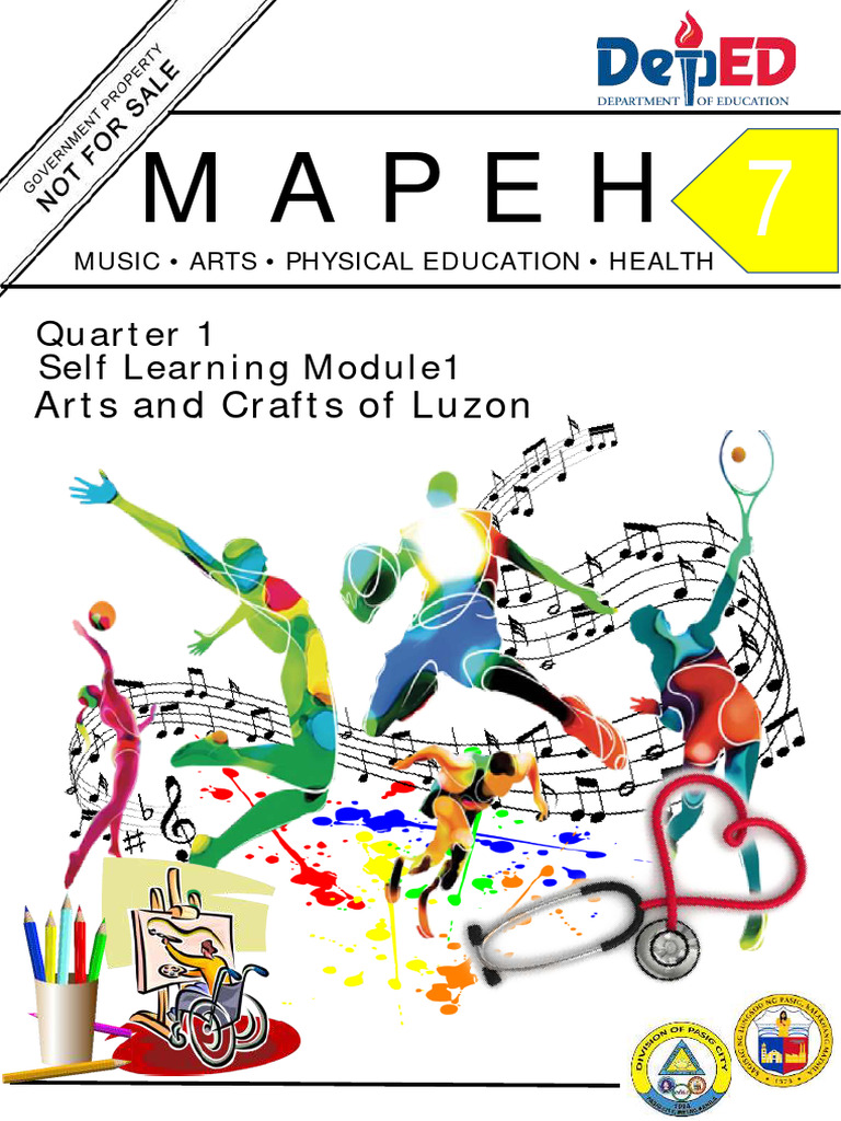 Arts and Crafts of Luzon: Grade 7 Module | PDF | Learning