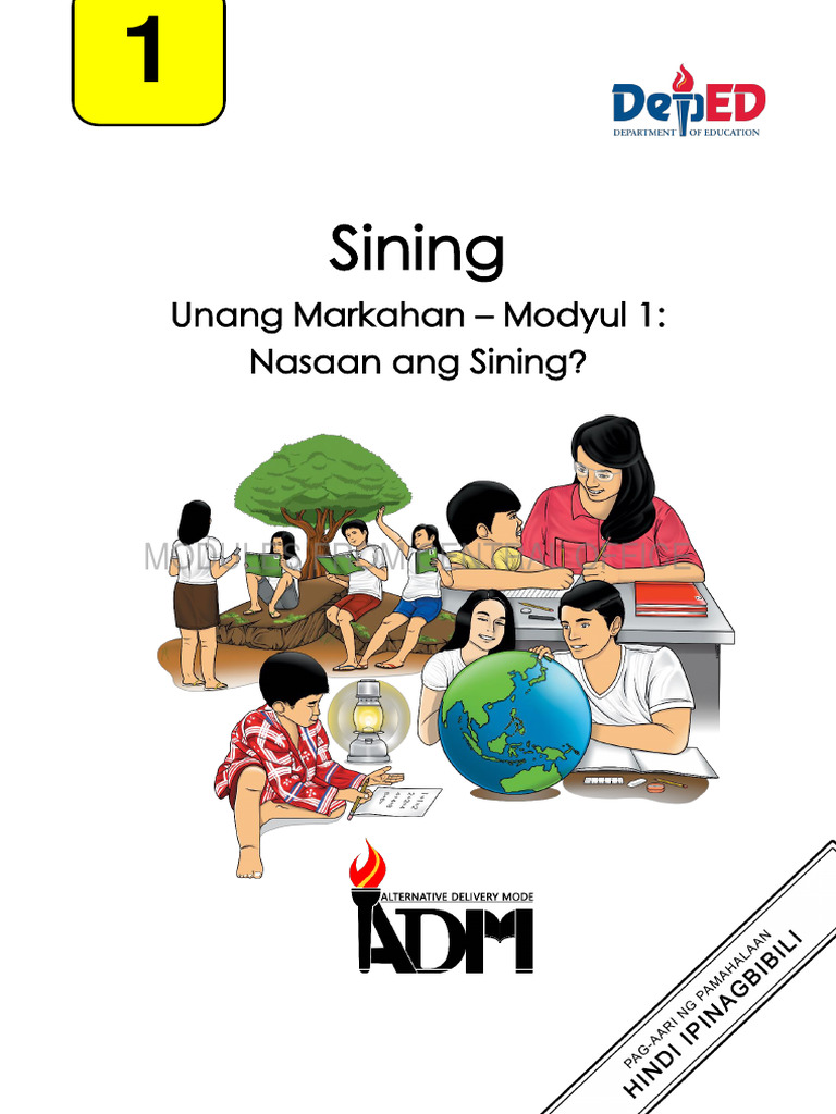 Arts1 - q1 - Mod1 - Nasaan Ang Sining - FINAL08032020 | PDF