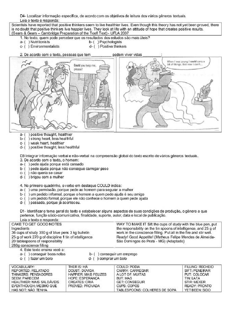 Ingles 3 | PDF