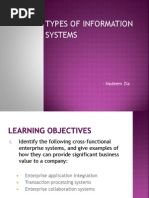 Types of Information Systems