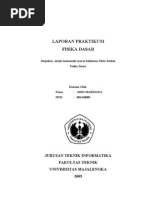 Download LaporanPraktikumFisikaArdiMArdianabyardee182SN75549481 doc pdf
