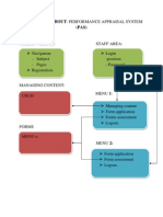 The Project About: Performance Appraisal System (PAS) PAS Blue Print